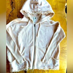RVCA Zippered Hooded Sweatshirt